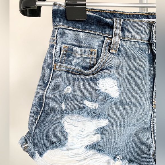 Cello Distressed Denim Shorts - Picture 3 of 8